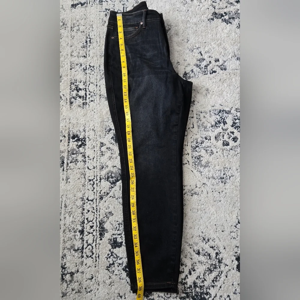 Judy Blue Womens 14W Black JB88768 BK Skinny Fit Denim Pants - Picture 13 of 14